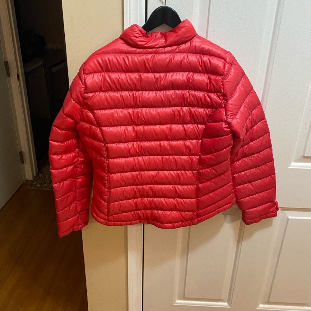 A pink Calvin Klein jacket